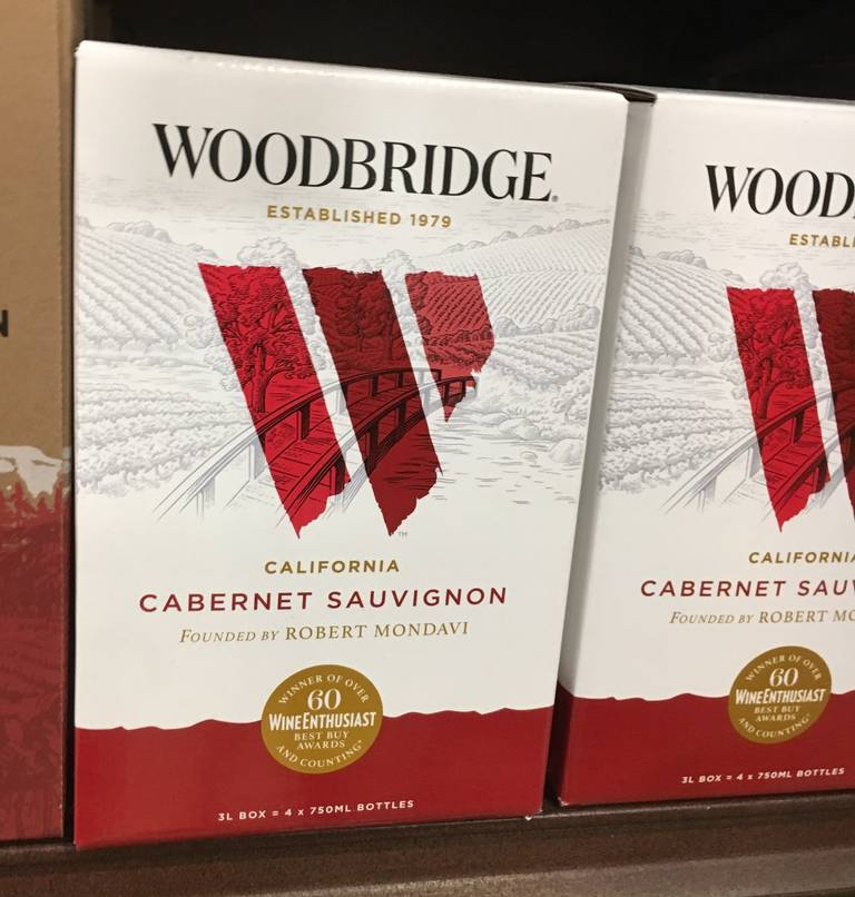 Woodbridge boxed wine